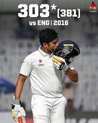 Karun Nair Triple Century Celebration